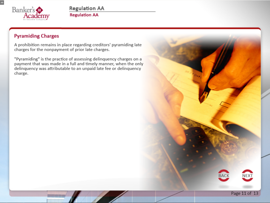 Regulation AA - UDAAP - eBSI Export Academy