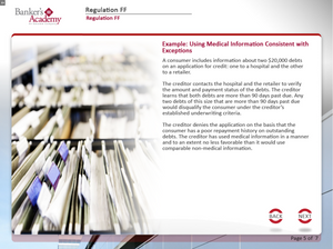 Regulation FF: Obtaining and Using Medical Information in Connection with Credit - eBSI Export Academy