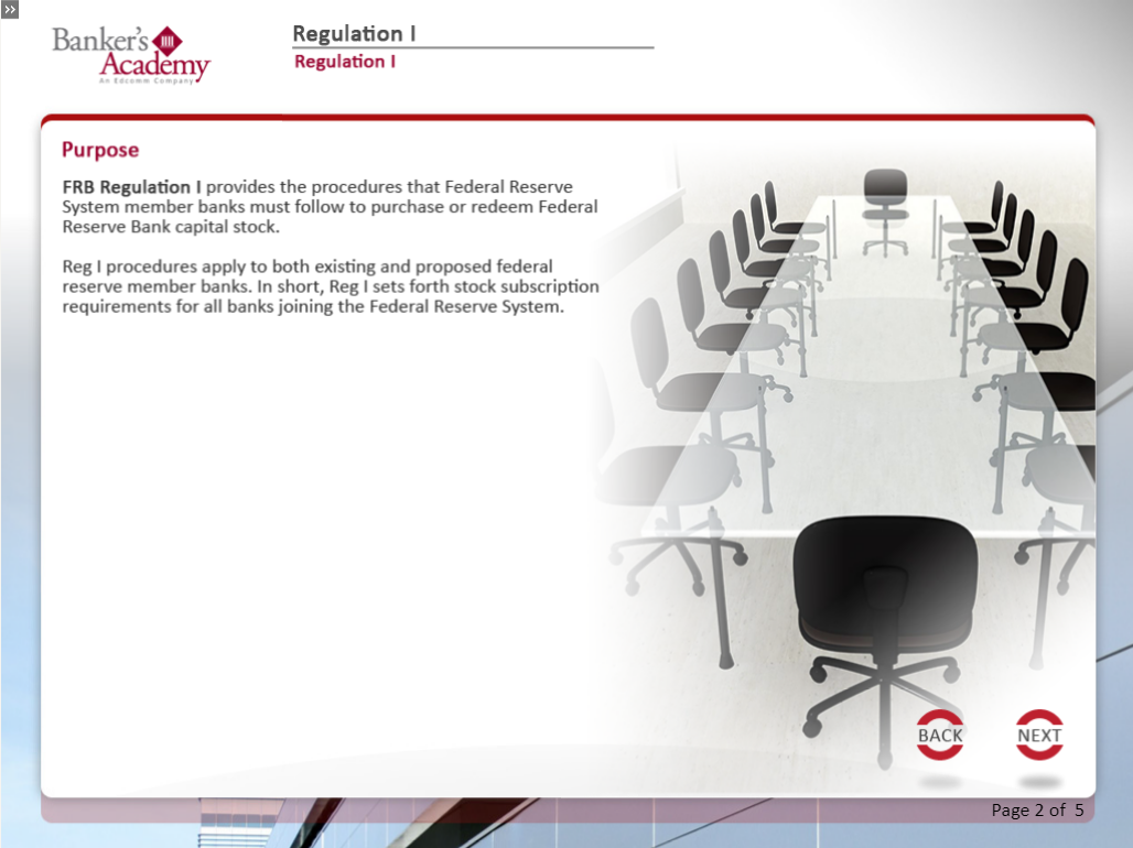 Regulation I: Issue and Cancellation of Capital Stock - eBSI Export Academy
