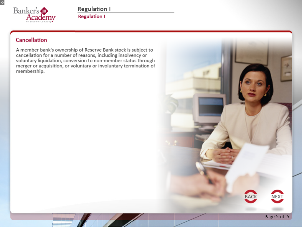 Regulation I: Issue and Cancellation of Capital Stock - eBSI Export Academy