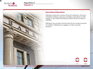 Regulation K: International Banking Operations - eBSI Export Academy