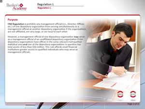 Regulation L: Management Official Interlocks - eBSI Export Academy