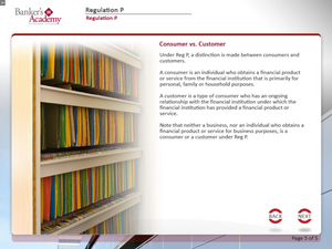 Regulation P: Privacy of Consumer Financial Information - eBSI Export Academy