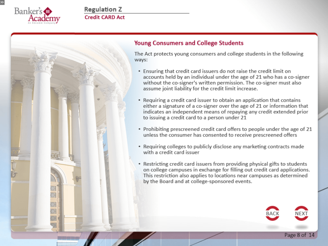 Regulation Z: Truth in Lending - TILA - eBSI Export Academy