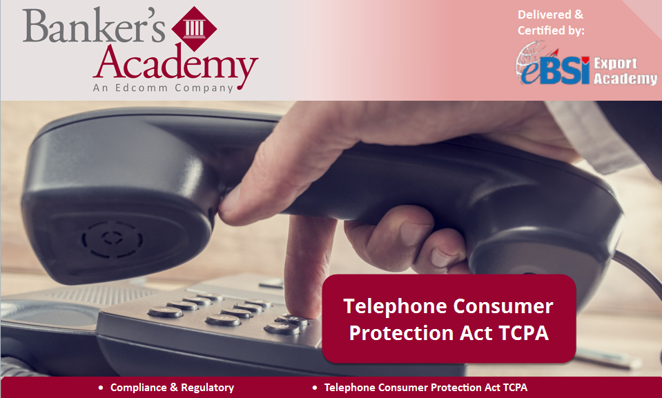 Telephone Consumer Protection Act TCPA - eBSI Export Academy