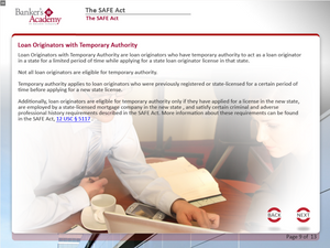 The Safe Act - eBSI Export Academy