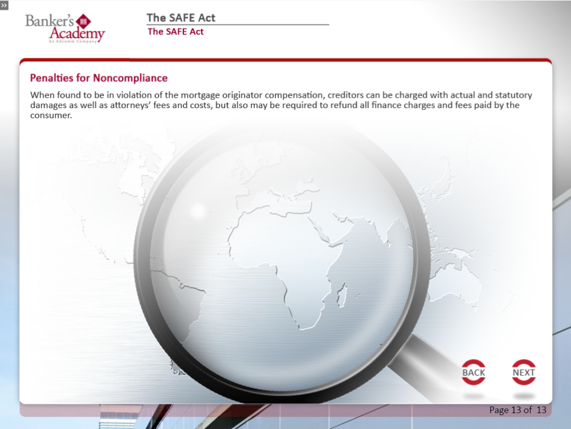 The Safe Act - eBSI Export Academy