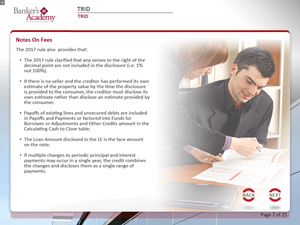 TILA-RESPA Integrated Disclosure (TRID) - eBSI Export Academy