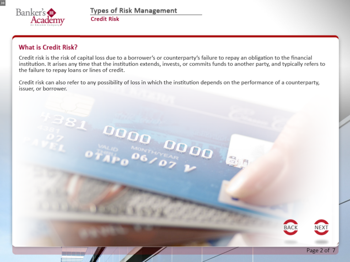 Types of Risk Management - eBSI Export Academy