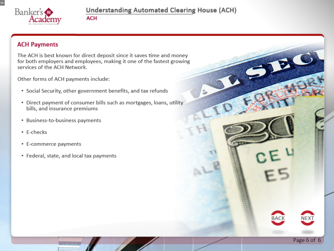 Understanding Automated Clearing House ACH - eBSI Export Academy