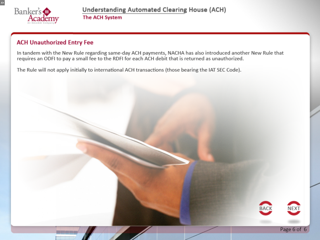 Understanding Automated Clearing House ACH - eBSI Export Academy
