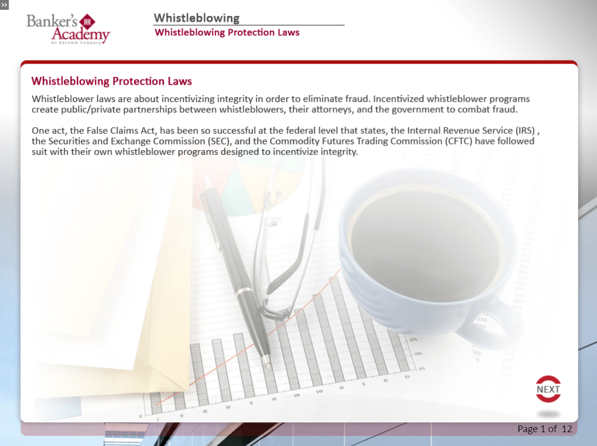Whistleblowing - eBSI Export Academy