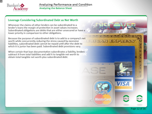Analyzing Performance Condition - eBSI Export Academy