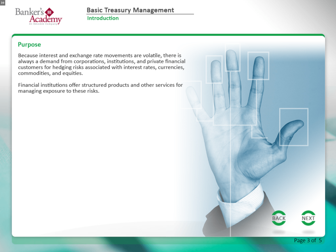 Basic Treasury Management - eBSI Export Academy