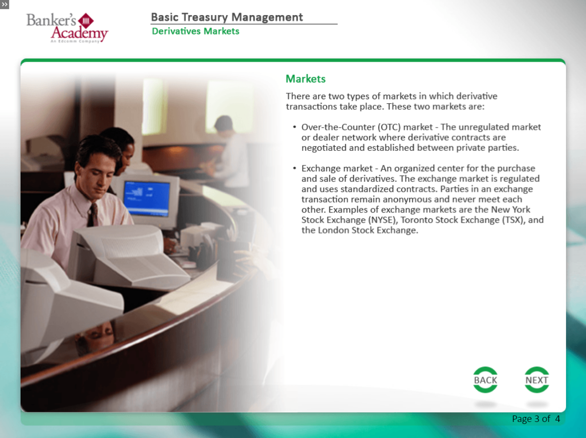 Basic Treasury Management - eBSI Export Academy