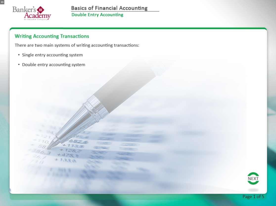 Basics of Financial Accounting - eBSI Export Academy