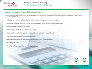 Basics of Financial Planning - eBSI Export Academy