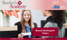 Load image into Gallery viewer, Branch Banking for Tellers - eBSI Export Academy