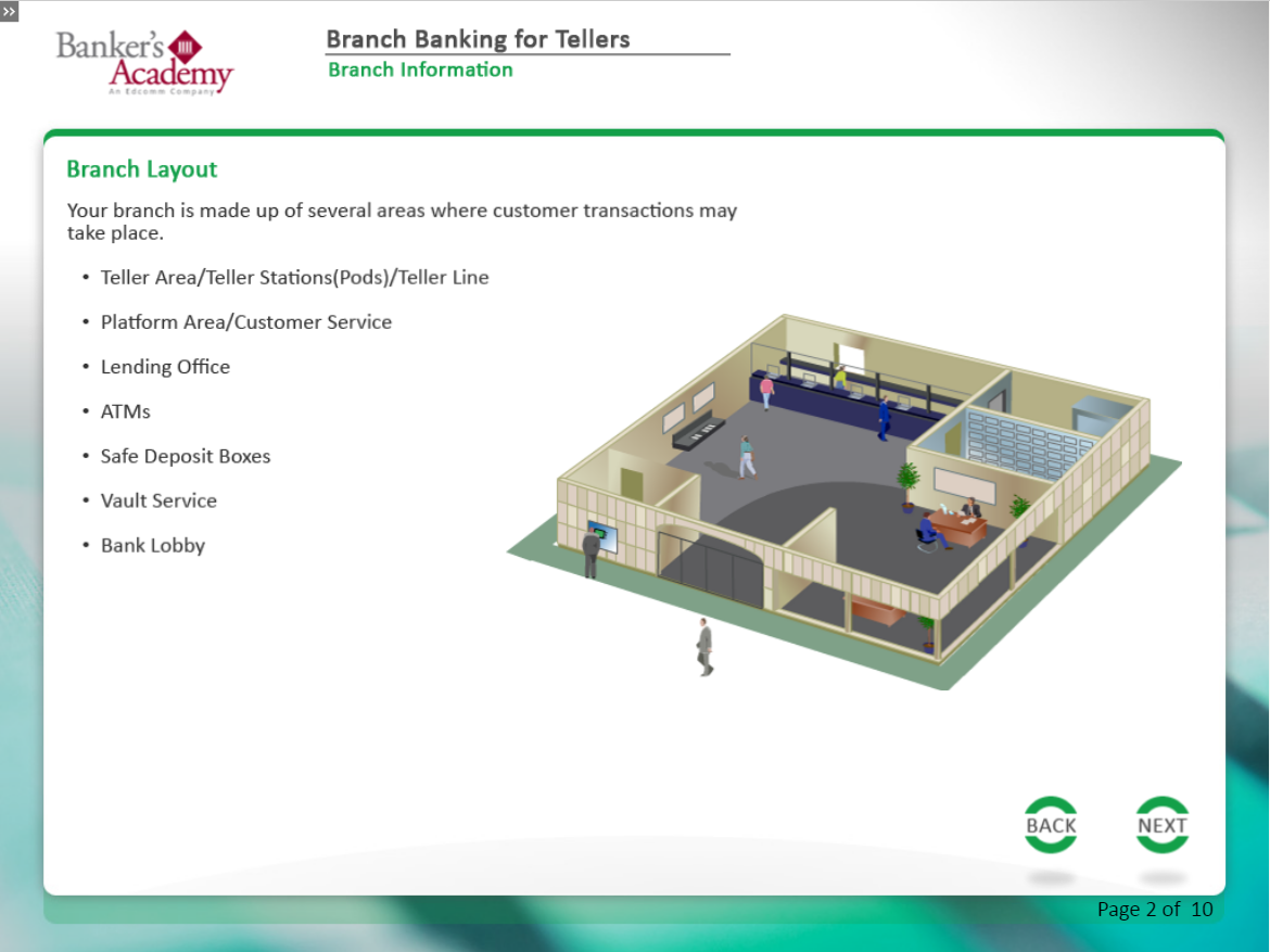 Branch Banking for Tellers - eBSI Export Academy
