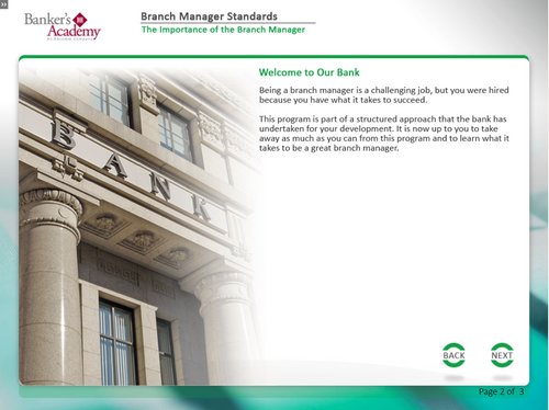 Branch Manager Standards - eBSI Export Academy