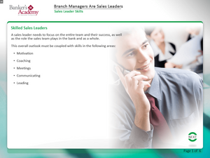Branch Managers Are Sales Leaders - eBSI Export Academy