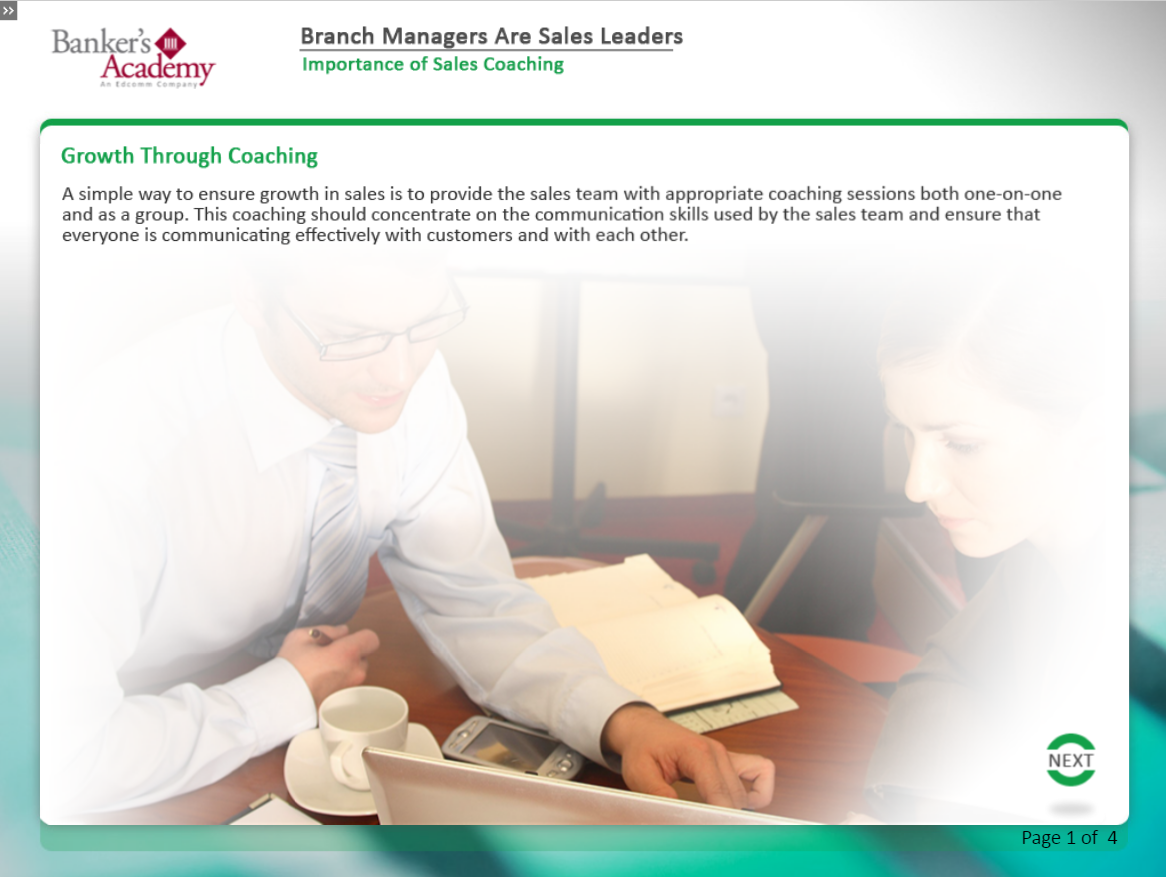 Branch Managers Are Sales Leaders - eBSI Export Academy