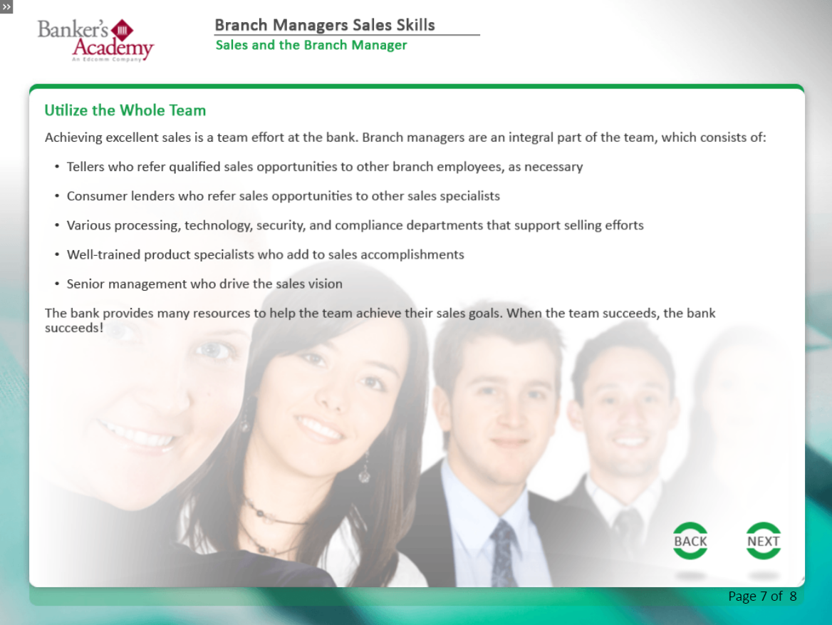 Branch Managers Sales Skills - eBSI Export Academy
