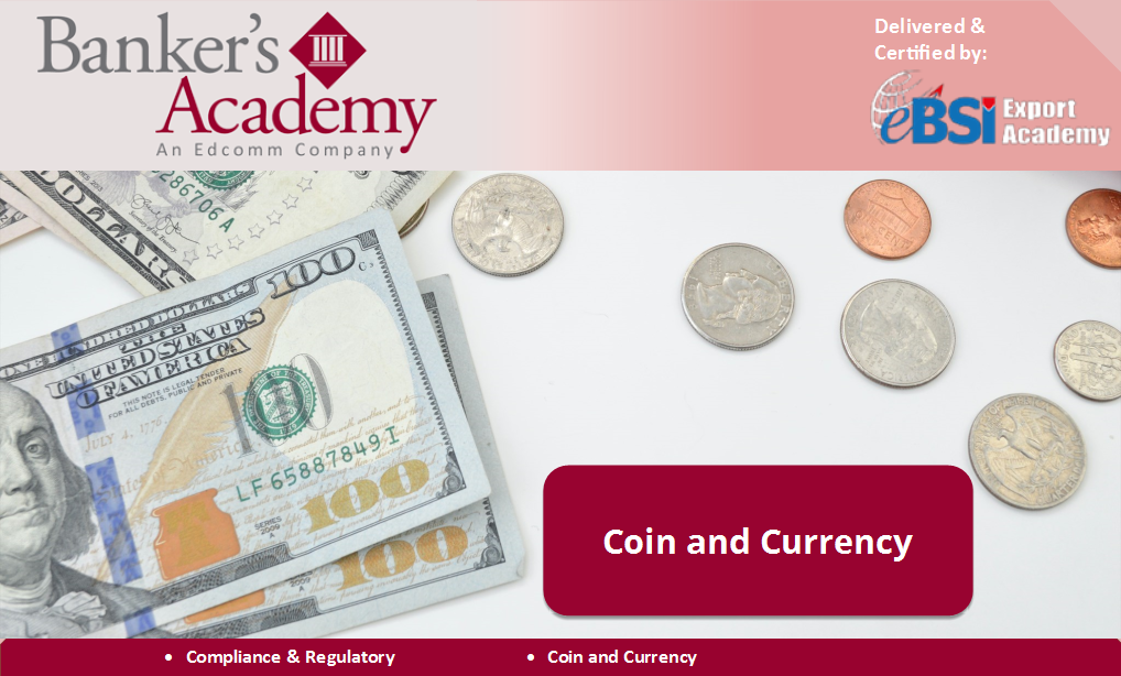 Coin and Currency - eBSI Export Academy