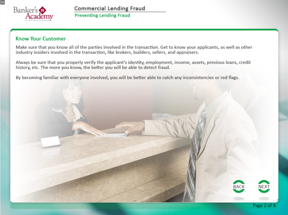 Commercial Lending Fraud - eBSI Export Academy