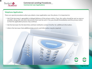 Commercial Lending Procedures - eBSI Export Academy