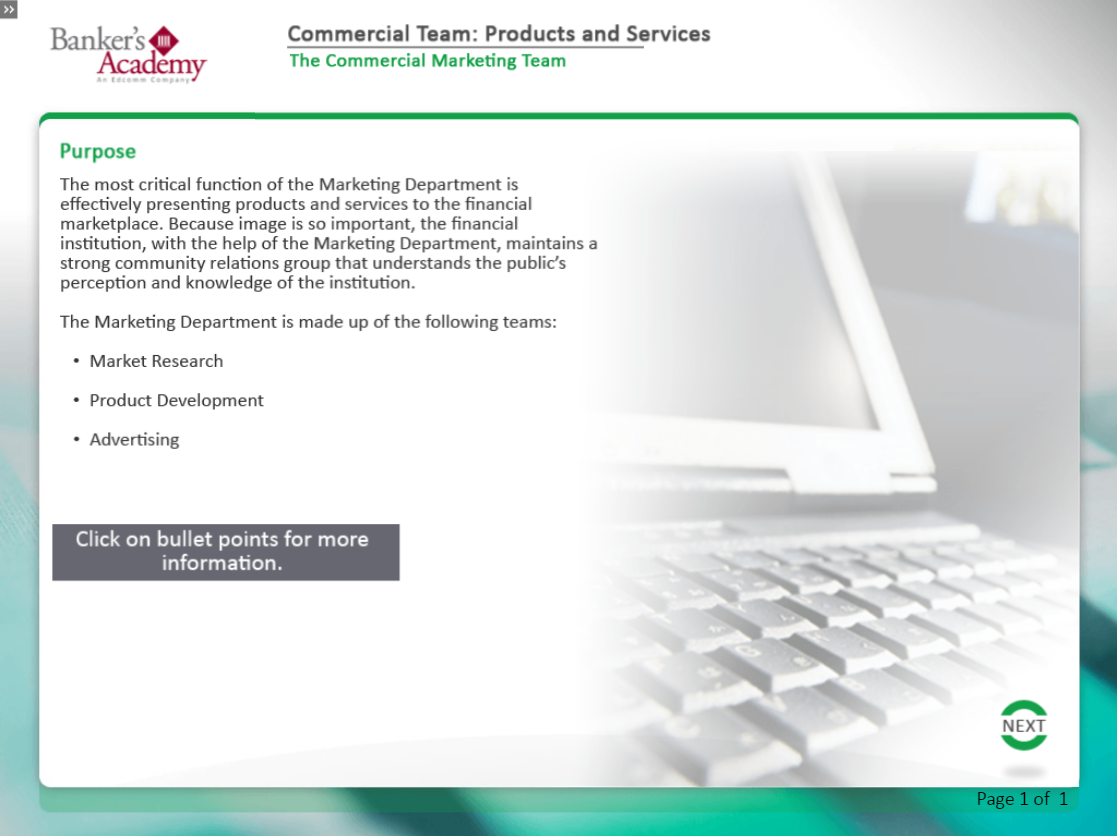Commercial Team Products and Services - eBSI Export Academy