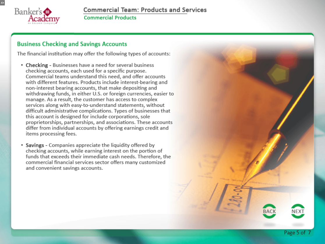 Commercial Team Products and Services - eBSI Export Academy
