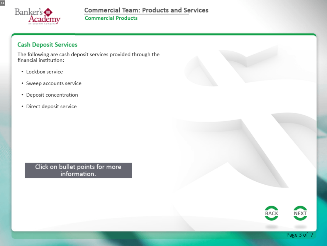 Commercial Team Products and Services - eBSI Export Academy