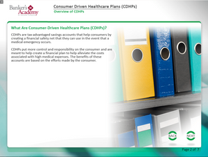 Consumer Driven Healthcare Plans (CDHPs) - eBSI Export Academy