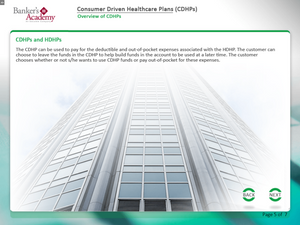 Consumer Driven Healthcare Plans (CDHPs) - eBSI Export Academy