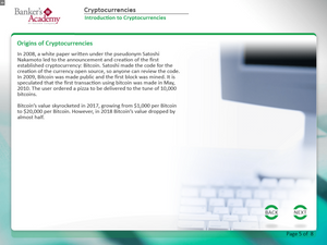 Cryptocurrencies - eBSI Export Academy