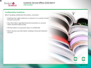 Customer Service Officer CSO Basics - eBSI Export Academy