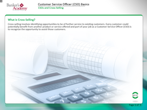 Customer Service Officer CSO Basics - eBSI Export Academy