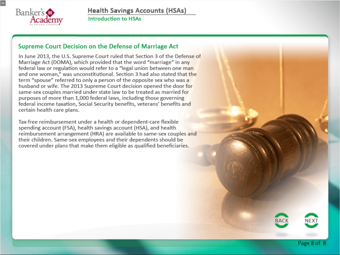 Health Savings Accounts (HSAs) - eBSI Export Academy