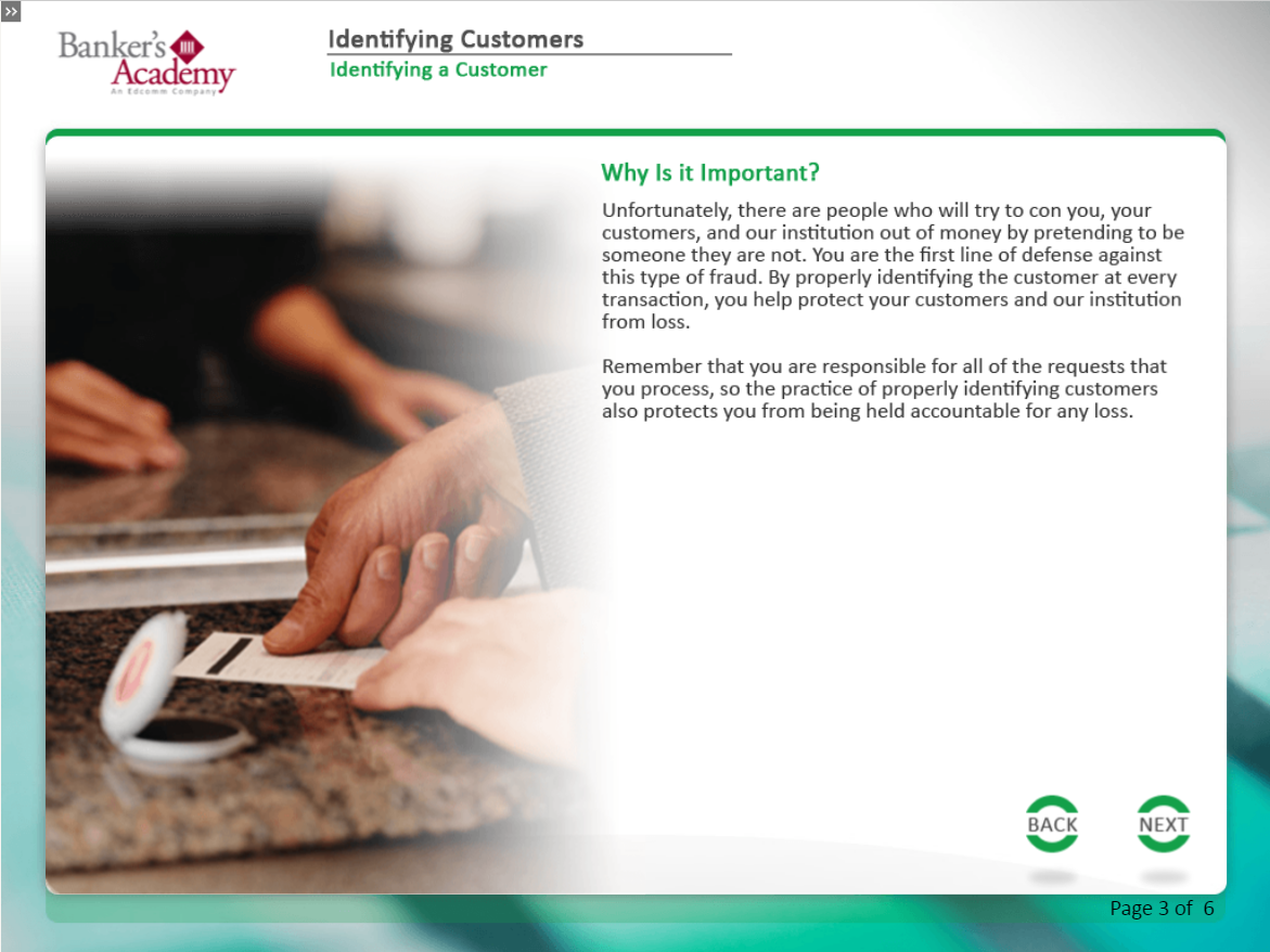 Identifying Customers - eBSI Export Academy