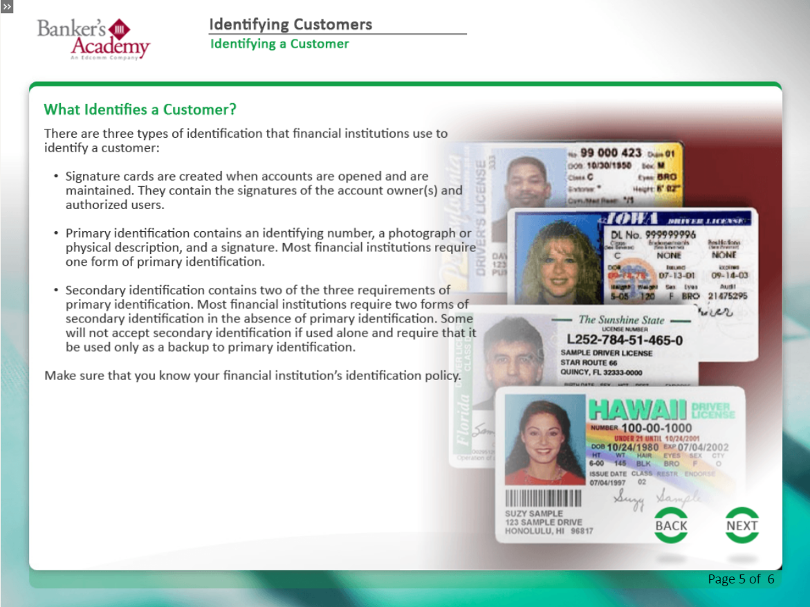 Identifying Customers - eBSI Export Academy