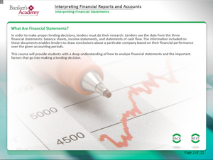 Interpreting Financial Reports Accounts - eBSI Export Academy