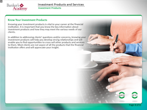 Investment Products and Services - eBSI Export Academy