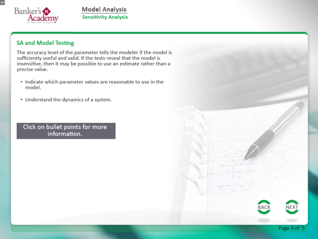 Model Analysis - eBSI Export Academy