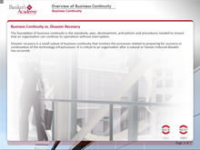 Load image into Gallery viewer, Overview of Business Continuity - eBSI Export Academy