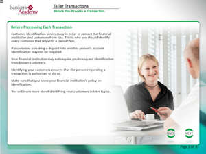 Teller Transactions - eBSI Export Academy