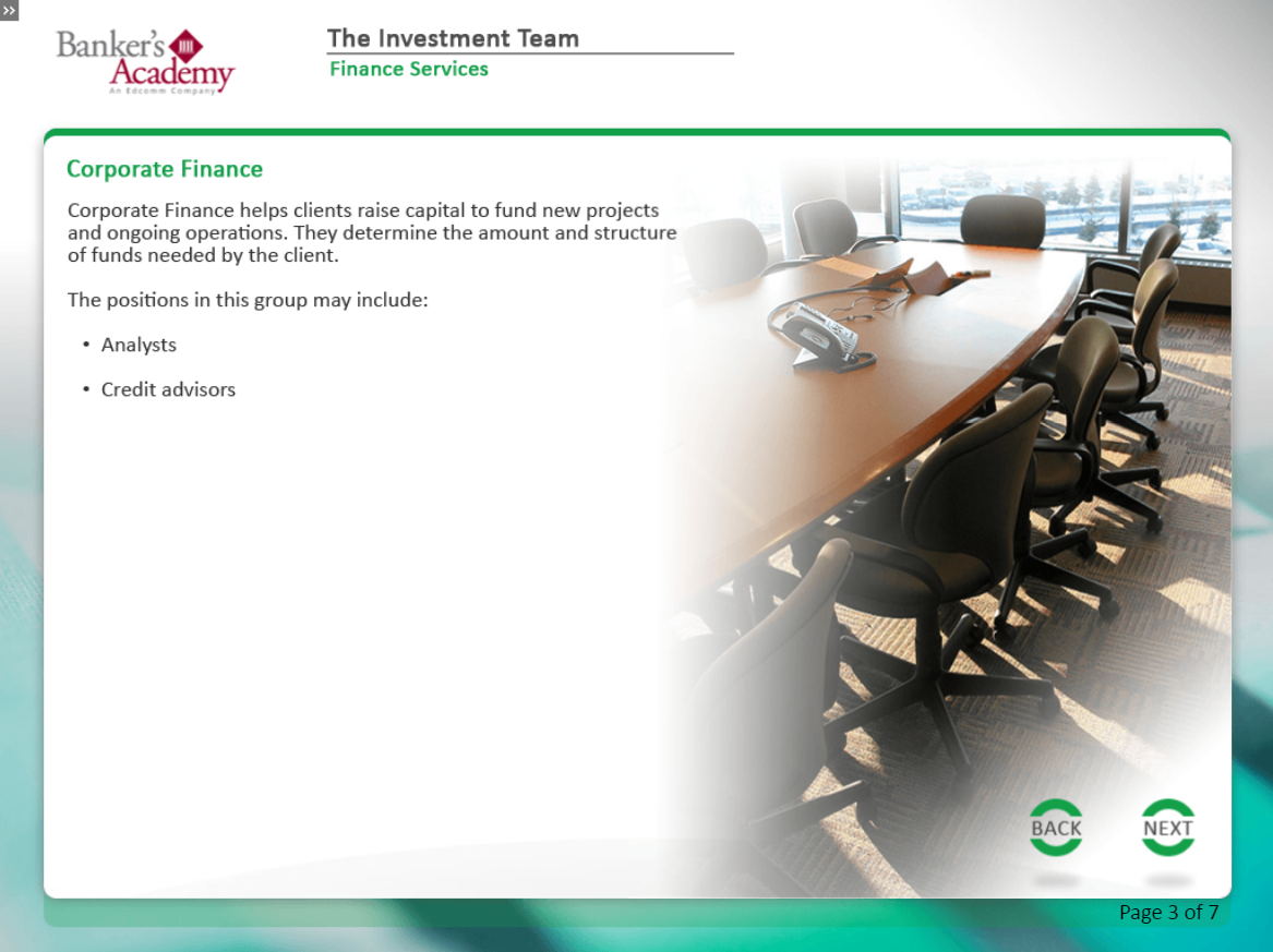 The Investment Team - eBSI Export Academy