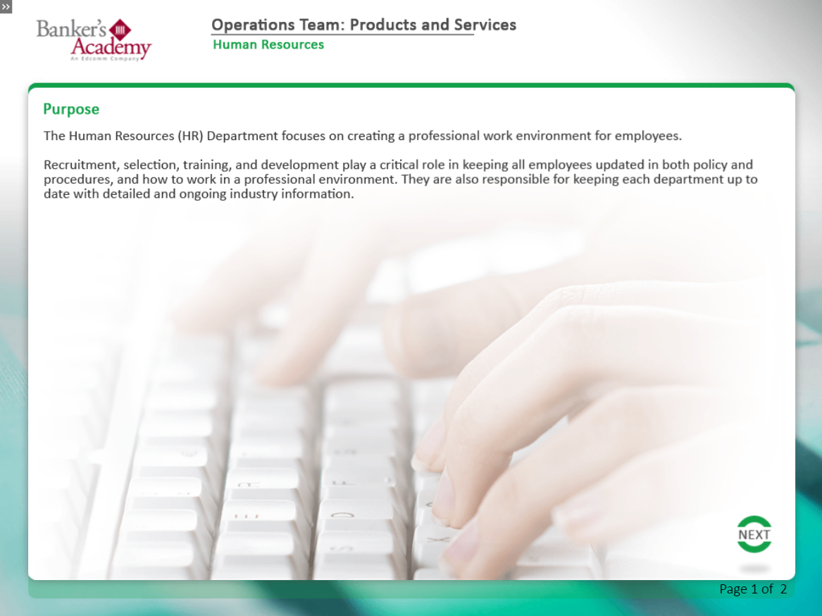 The Operations Team Products and Services - eBSI Export Academy