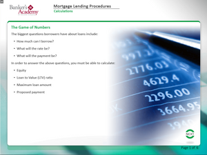 Mortgage Lending Procedures - eBSI Export Academy