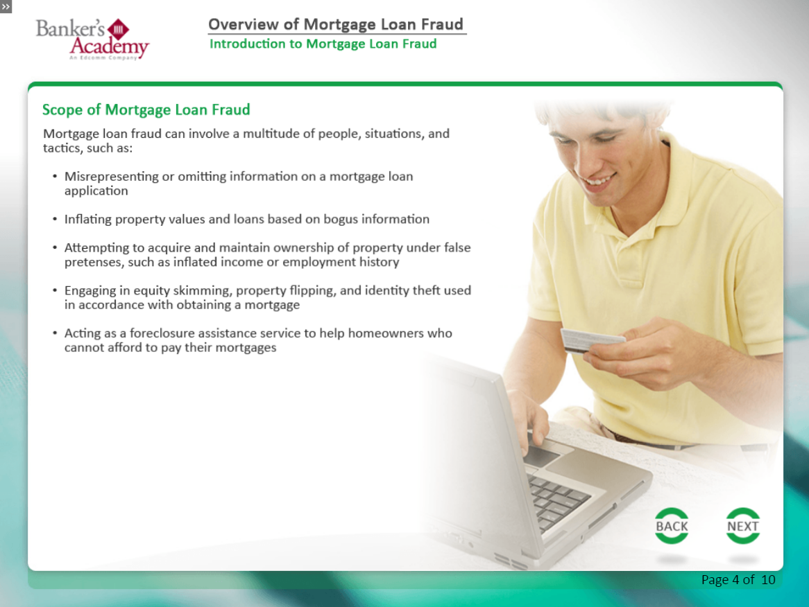 Overview Of Mortgage Loan Fraud - eBSI Export Academy